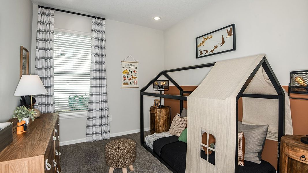 Representative furnished interior of a home built from the Saint Vincent by Taylor Morrison in Hillcrest, San Antonio (Image 13).