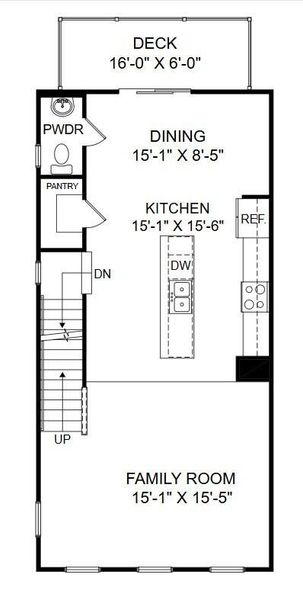 2D floor plan layout of this home in , Summerville, SC (Image 5).
