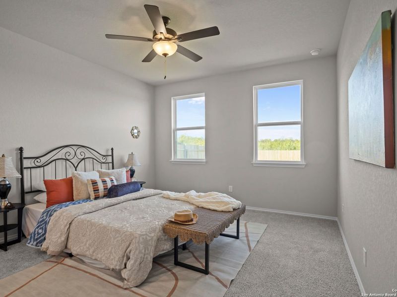 Furnished interior view inside a new home in Horizon Pointe, Converse (Image 13).