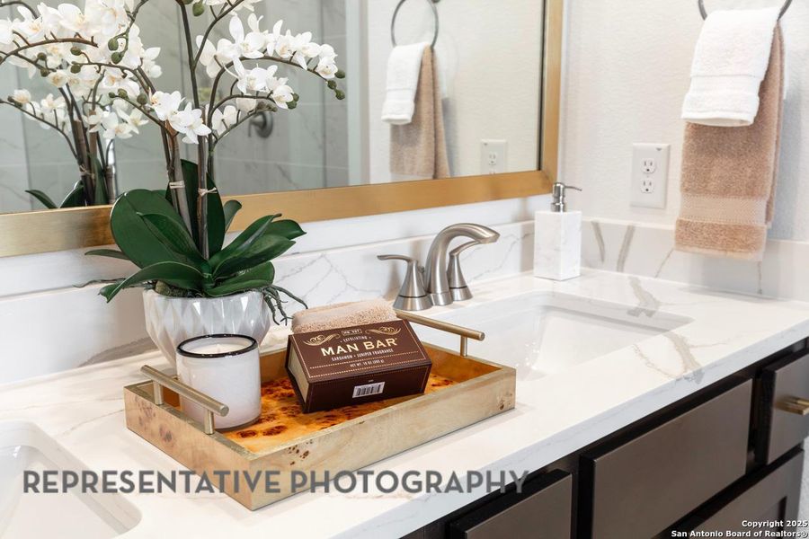 Furnished interior view inside a new home in The Crossvine, Schertz (Image 26). Furnished interior view inside a new home in The Crossvine, Schertz (Image 26).