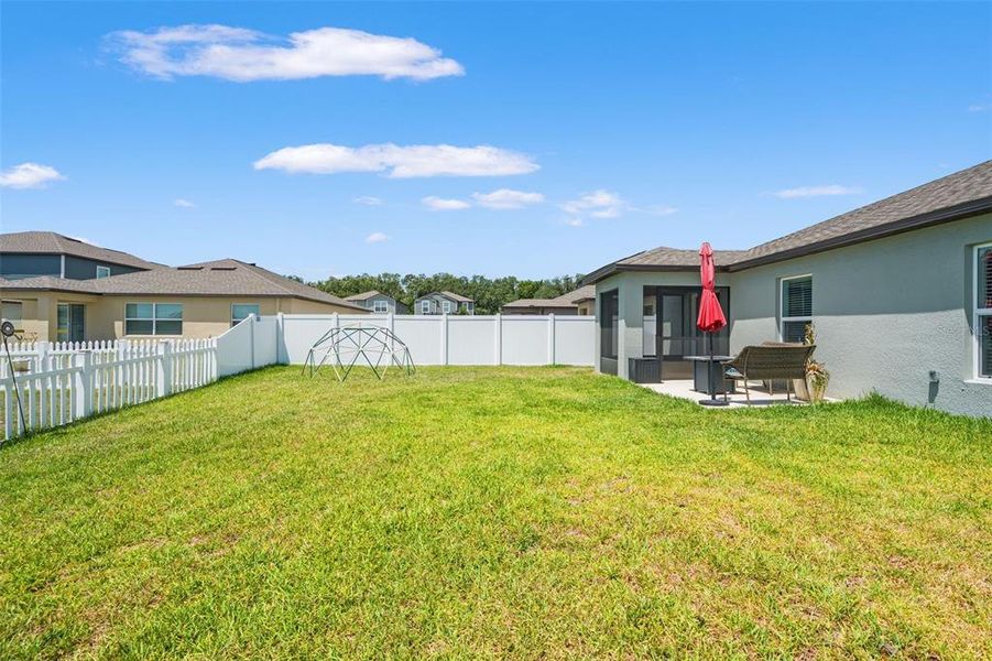 Exterior details and patio area of a home in , Riverview (Image 22).