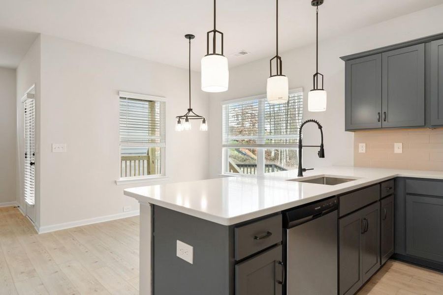 Furnished interior view inside a new home in Fair Oak, Calhoun (Image 7).