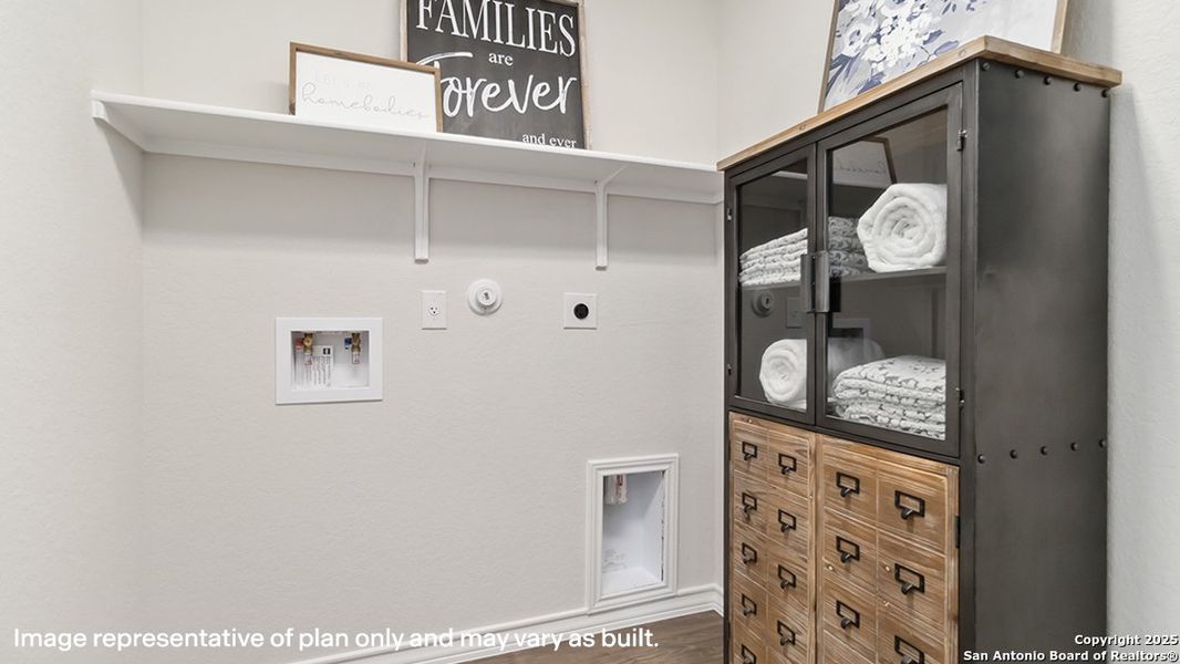 Furnished interior view inside a new home in Riverstone at Westpointe, San Antonio (Image 15).
