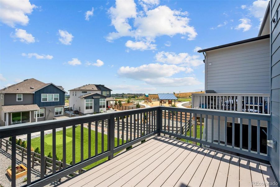 Front exterior of a new home in , Morrison, CO, highlighting curb appeal (Image 21).