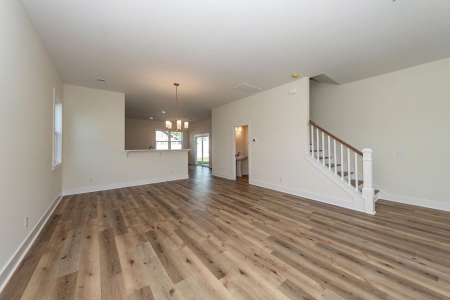 Spacious, unfurnished interior of a new home in , Huger (Image 24).