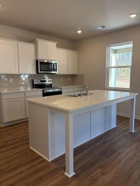 Furnished interior view inside a new home in Jackson Landing, Jefferson (Image 5).