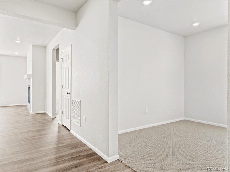 Spacious, unfurnished interior of a new home in Poudre Heights: The Alpine Collection, Windsor (Image 32).