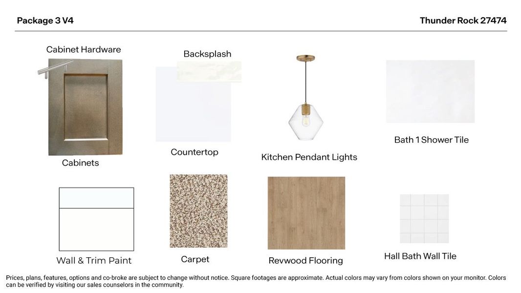 Sample of building materials used in homes in Thunder Rock, Marble Falls (Image 42).