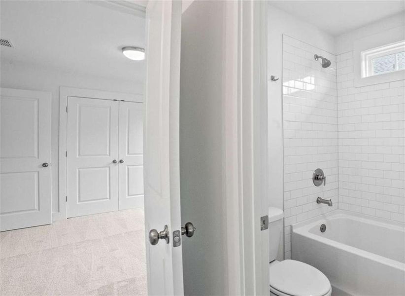 Furnished interior view inside a new home in The Villages at Whites Mill, Decatur (Image 7).