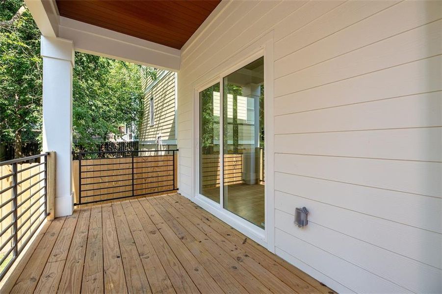 Exterior details and patio area of a home in , Atlanta (Image 25). Exterior details and patio area of a home in , Atlanta (Image 25).