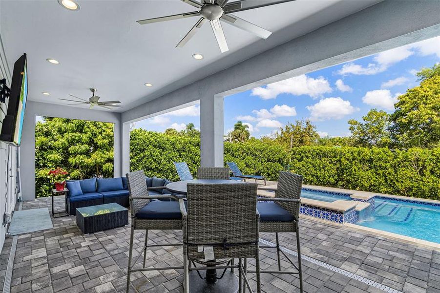 Exterior details and patio area of a home in , Fort Myers (Image 26). Exterior details and patio area of a home in , Fort Myers (Image 26).