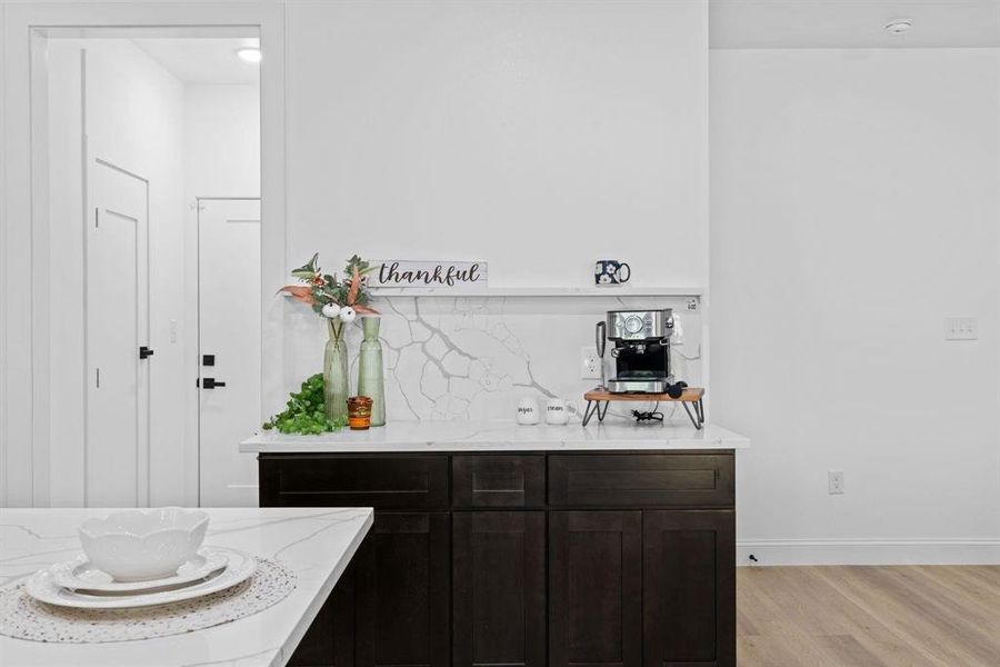 Furnished interior view inside a new home in , Dallas (Image 3).