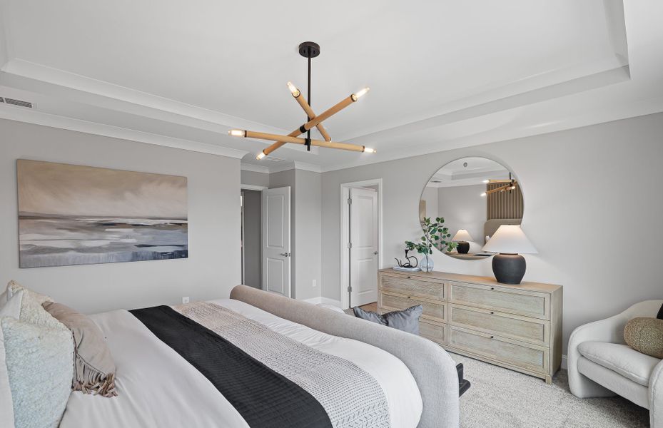Furnished interior view inside a new home in Overland, Locust Grove (Image 13).
