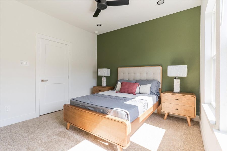 Furnished interior view inside a new home in , Houston (Image 30). Furnished interior view inside a new home in , Houston (Image 30).