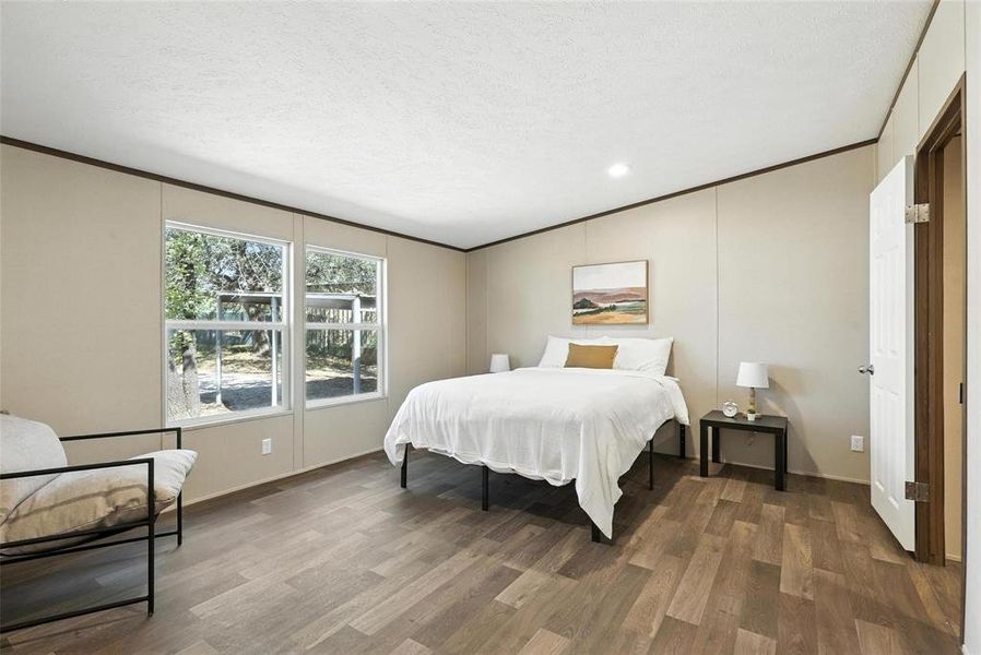 Furnished interior view inside a new home in , Azle (Image 17).