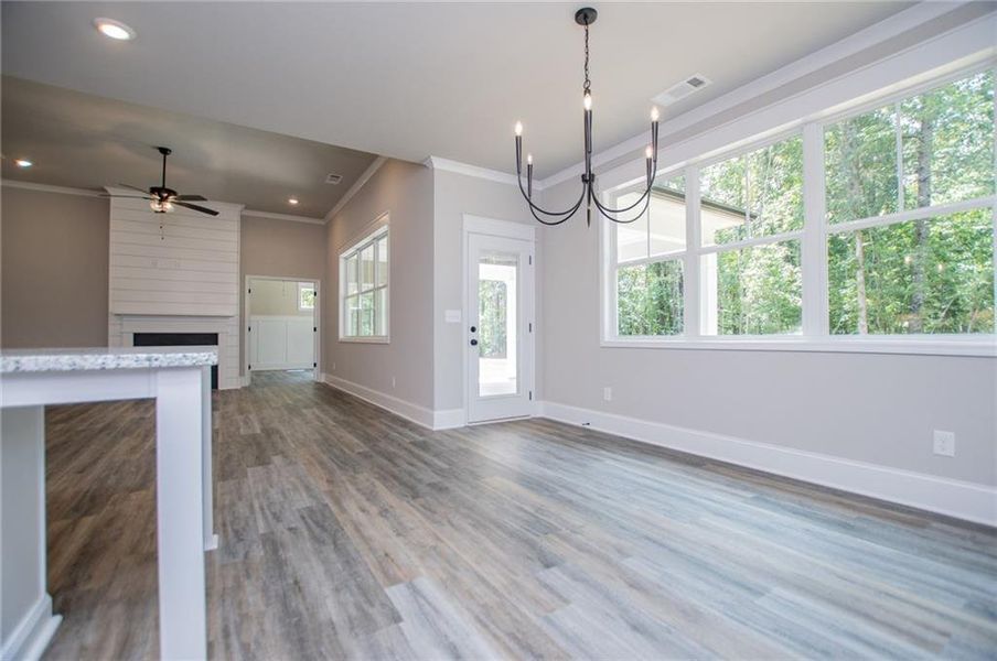 Spacious, unfurnished interior of a new home in , Douglasville (Image 53).