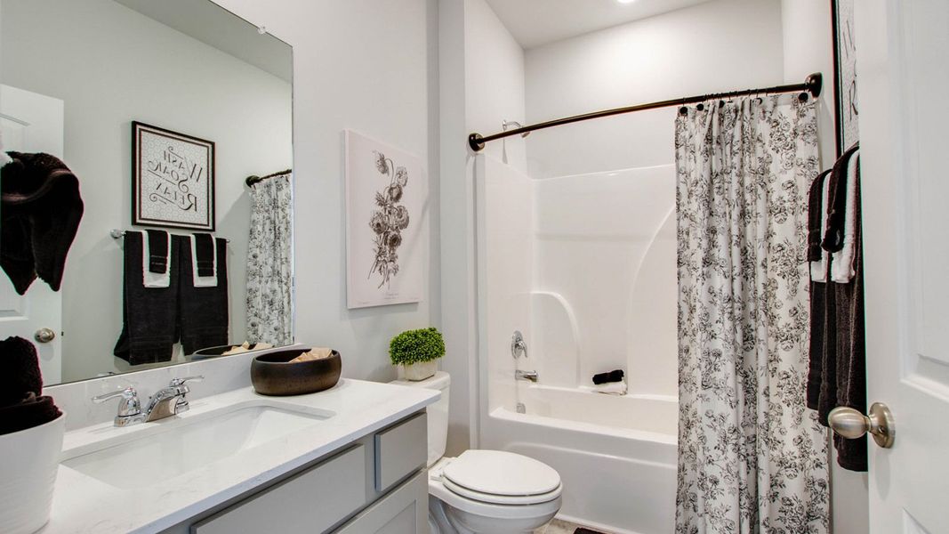 Furnished interior view inside a new home in Nexus North, Gallatin (Image 23).