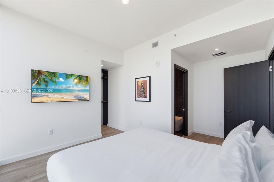 Furnished interior view inside a new home in , Miami (Image 8). Furnished interior view inside a new home in , Miami (Image 8).