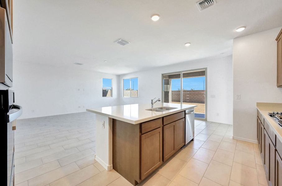 Furnished interior view inside a new home in Tierra Vistoso, Surprise (Image 6).