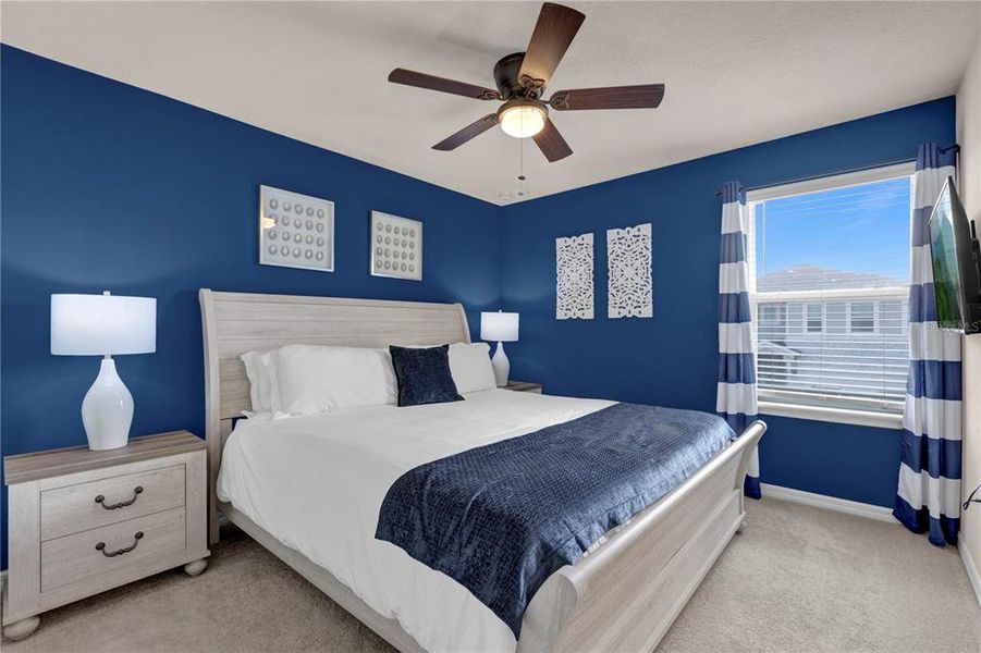 Furnished interior view inside a new home in , Davenport (Image 46).