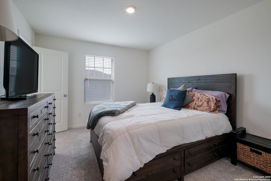 Furnished interior view inside a new home in Trails at Culebra, San Antonio (Image 19). Furnished interior view inside a new home in Trails at Culebra, San Antonio (Image 19).
