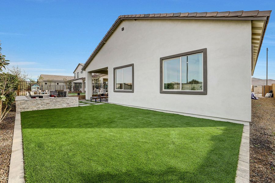 Representative exterior photo of a completed home built from the Cobalt by Mattamy Homes in Tyler Ranch, Buckeye, AZ (Image 24).