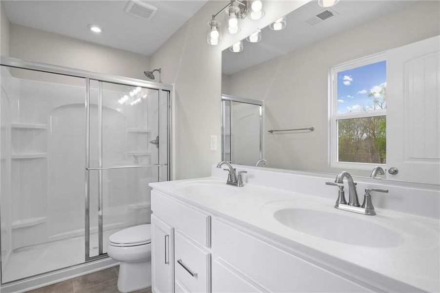 Furnished interior view inside a new home in Sage Woods, Dallas (Image 11).