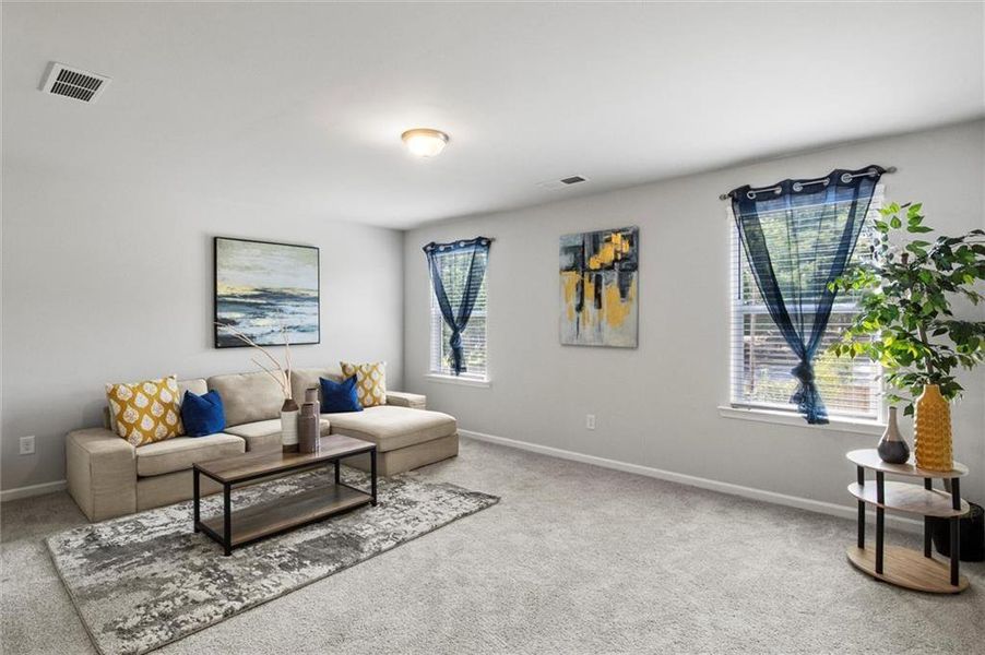 Furnished interior view inside a new home in Burchwood, Stockbridge (Image 7). Furnished interior view inside a new home in Burchwood, Stockbridge (Image 7).