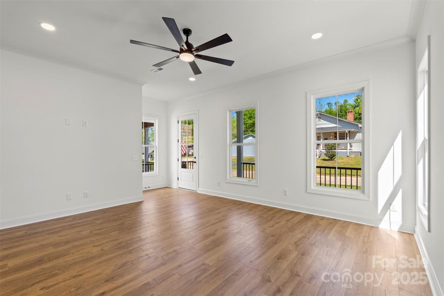 Spacious, unfurnished interior of a new home in , Kannapolis (Image 22).