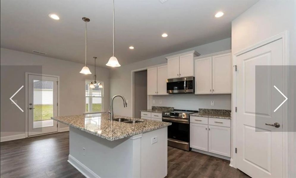 Furnished interior view inside a new home in Thunder Ridge, Dawsonville (Image 4).