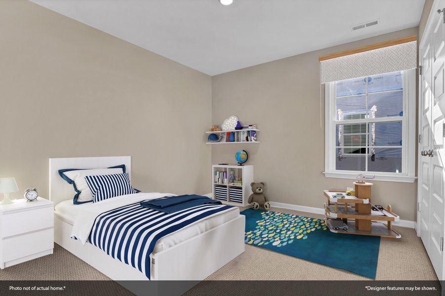 Furnished interior view inside a new home in Indigo at Abbey Preserve, Wilmington (Image 10).