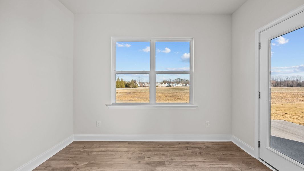 Spacious, unfurnished interior of a new home in Beaver Dam Crossing, Bailey (Image 22). Spacious, unfurnished interior of a new home in Beaver Dam Crossing, Bailey (Image 22).