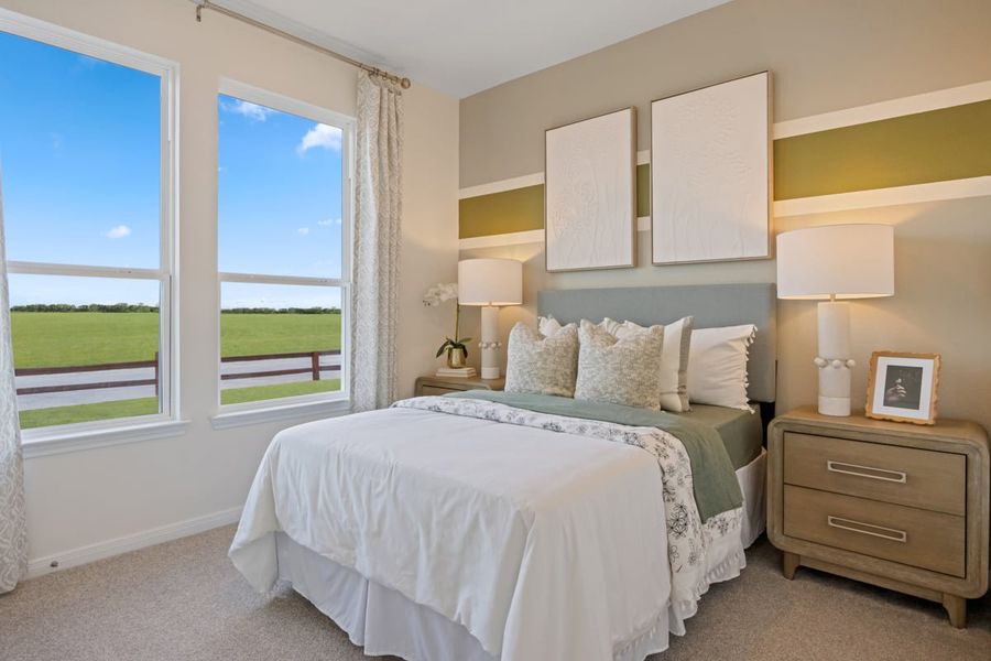 Representative furnished interior of a home built from the 1676 Modeled by KB Home in Saddlebrook Preserve, Beasley (Image 8).