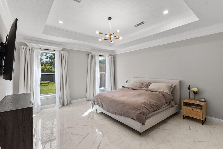 Furnished interior view inside a new home in , Beaumont (Image 12).