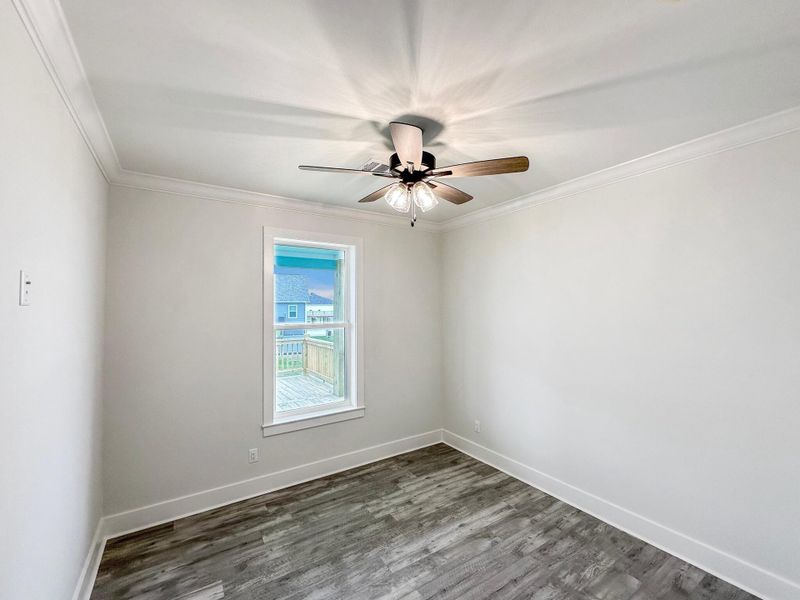 Spacious, unfurnished interior of a new home in , Crystal Beach (Image 28). Spacious, unfurnished interior of a new home in , Crystal Beach (Image 28).