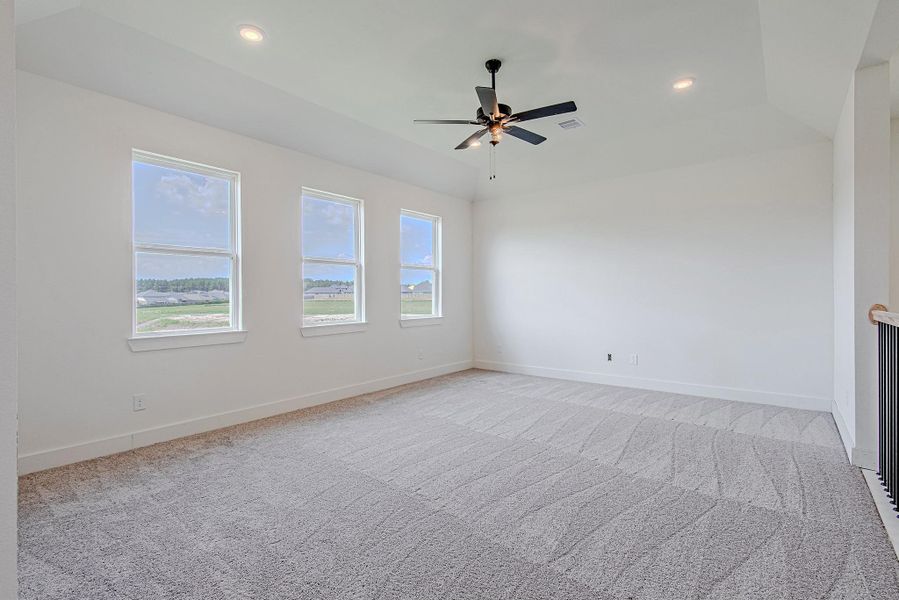 Spacious, unfurnished interior of a new home in WaterStone, Montgomery (Image 36). Spacious, unfurnished interior of a new home in WaterStone, Montgomery (Image 36).