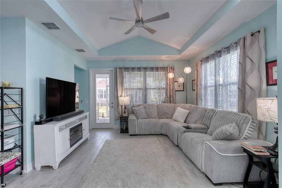 Furnished interior view inside a new home in , Daytona Beach (Image 19).