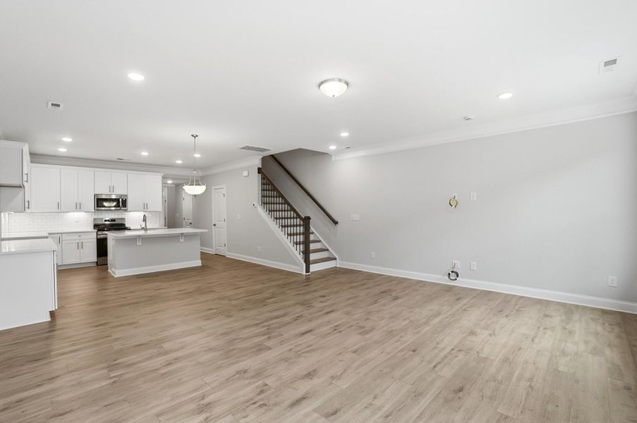 Spacious, unfurnished interior of a new home in Harrisburg Village Townhomes, Harrisburg (Image 36).