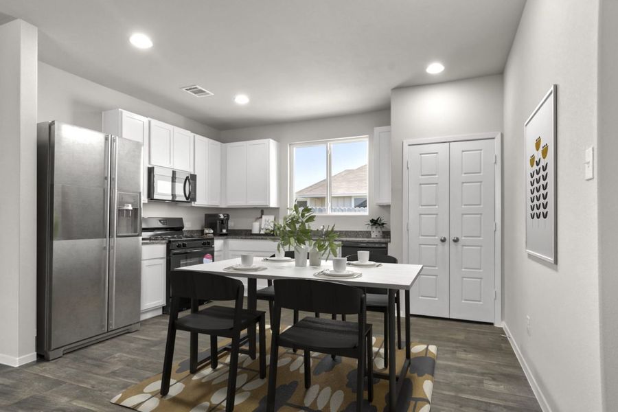 Furnished interior view inside a new home in Casetta Ranch, Kyle (Image 6).