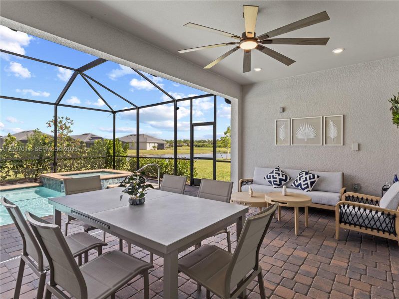 Exterior details and patio area of a home in , Punta Gorda (Image 27).