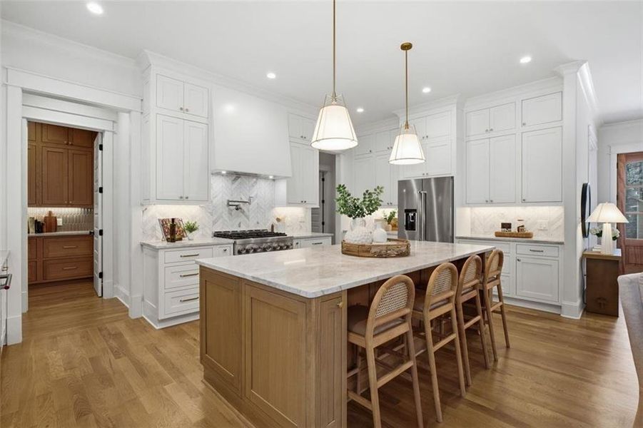 Furnished interior view inside a new home in , Marietta (Image 11).