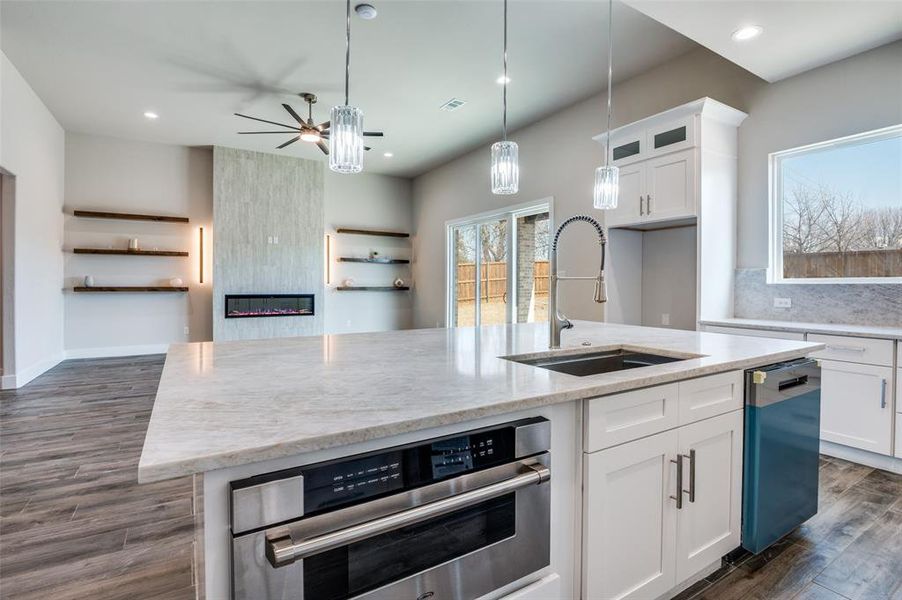 Furnished interior view inside a new home in , DeSoto (Image 9).