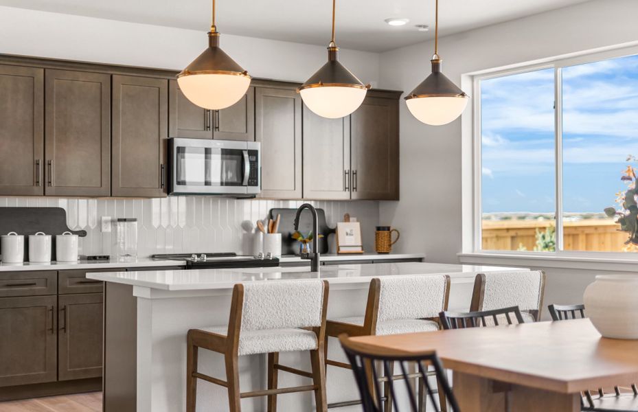 Representative furnished interior of a home built from the Sandalwood by Pulte Homes in Wolf Creek Run West, Strasburg (Image 10).