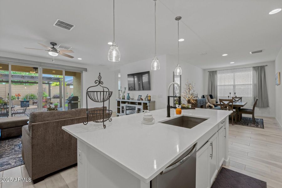 Kitchen to Great Room