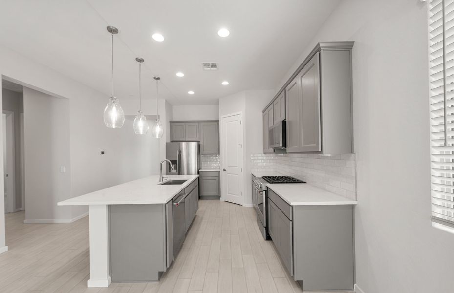 Furnished interior view inside a new home in Regent Hills - Meadow Series, Buckeye (Image 5). Furnished interior view inside a new home in Regent Hills - Meadow Series, Buckeye (Image 5).