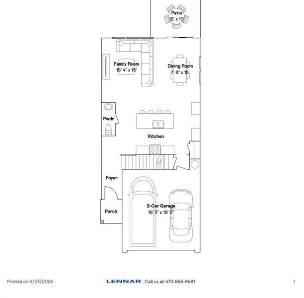 2D floor plan layout of this home in Timber Ridge, Douglasville, GA (Image 2). 2D floor plan layout of this home in Timber Ridge, Douglasville, GA (Image 2).