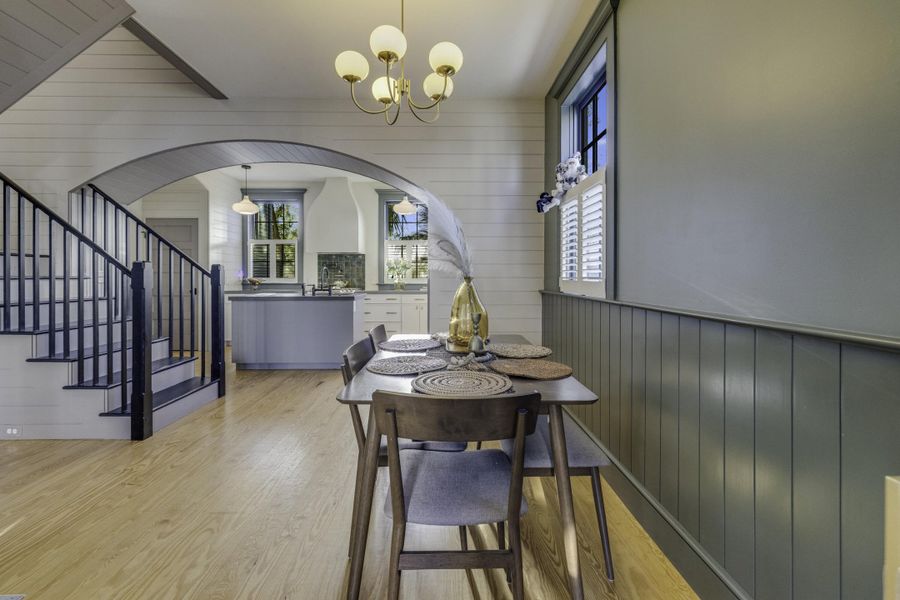 Furnished interior view inside a new home in , Charleston (Image 4). Furnished interior view inside a new home in , Charleston (Image 4).