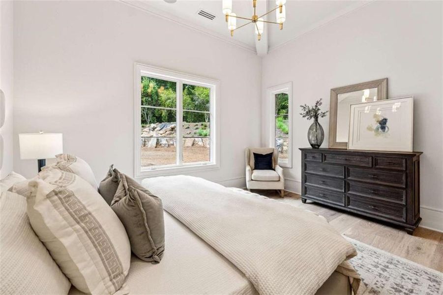 Furnished interior view inside a new home in , Cumming (Image 18). Furnished interior view inside a new home in , Cumming (Image 18).