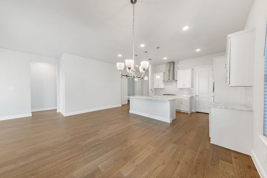 Representative unfurnished interior of a home built from the Colorado Executive by UnionMain Homes in Wildflower Ranch, Justin (Image 18).