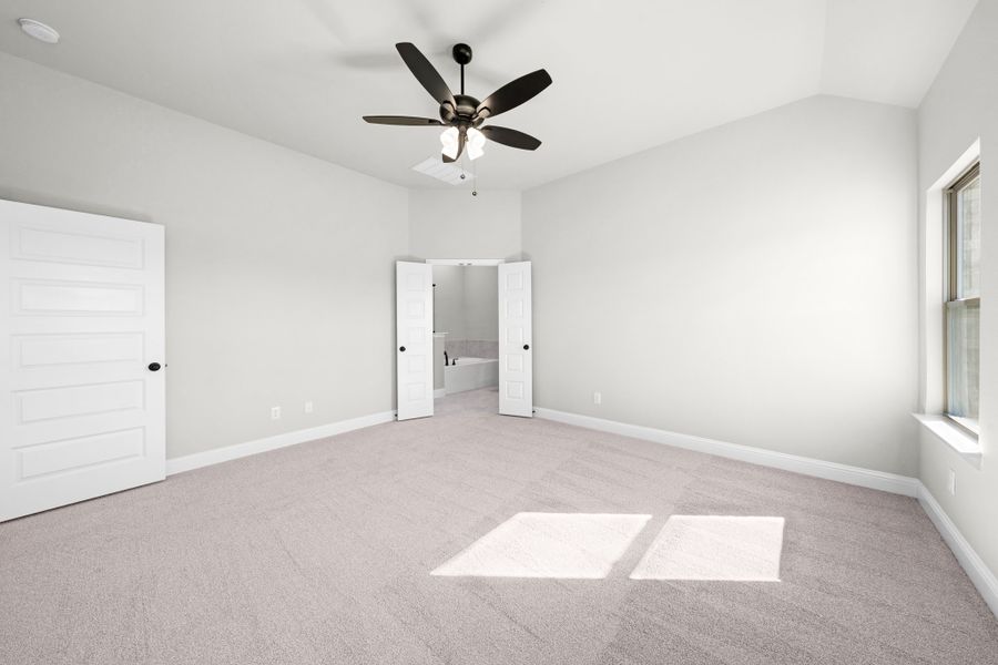 Representative unfurnished interior of a home built from the Cypress III by Altura Homes in Mallard Point, Greenville (Image 9).